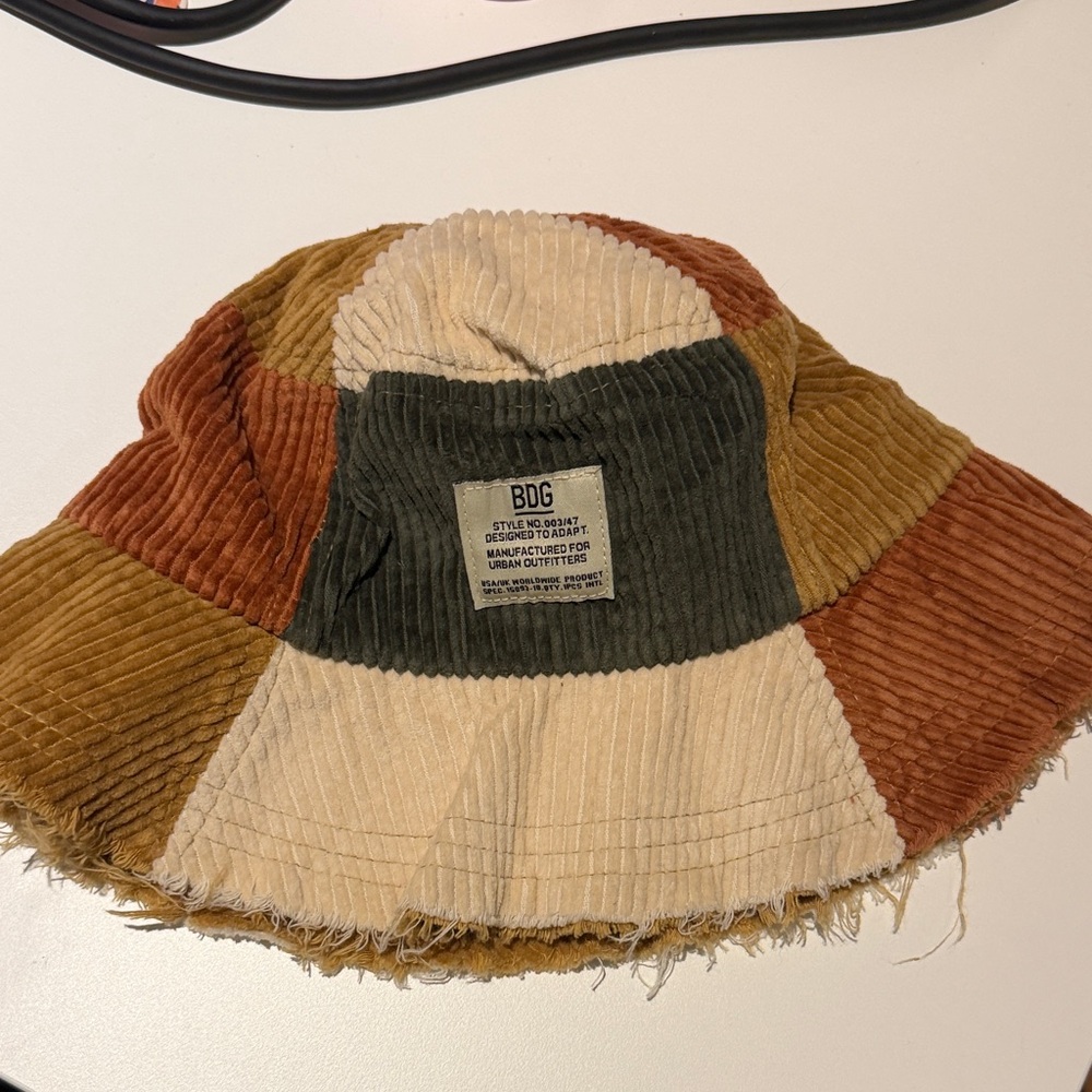 BDG Multicolor Corduroy Bucket Hat